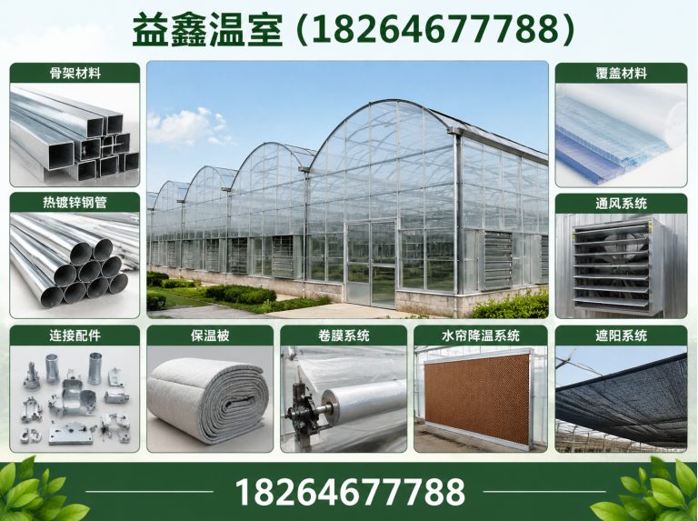 青州市温室建造厂家展示图